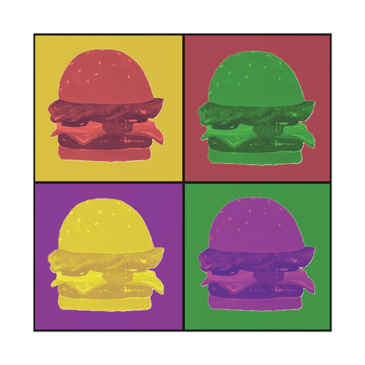 pretty patties pop art poster - JellyfishParty