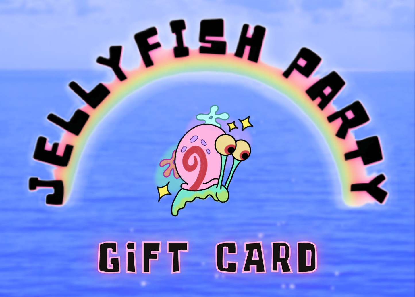 JELLYFISH PARTY GIFT CARD