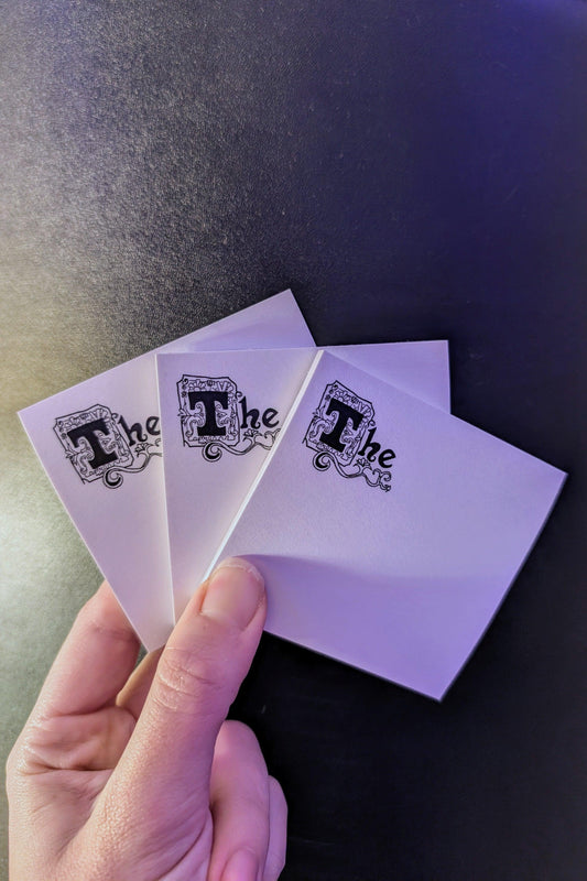 "The" - sticky notepad - JellyfishParty