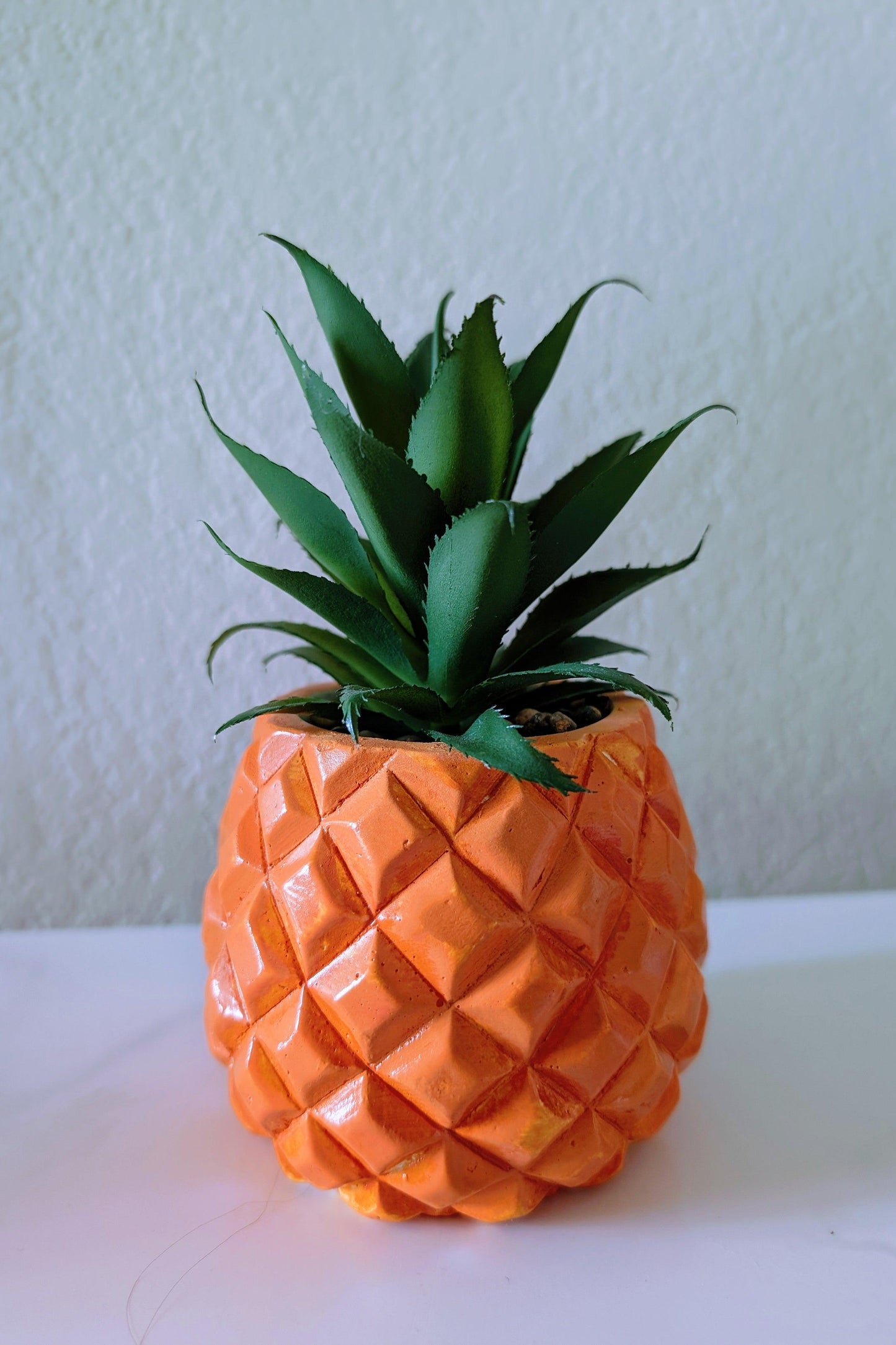 pineapple plant - beach house decor - JellyfishParty