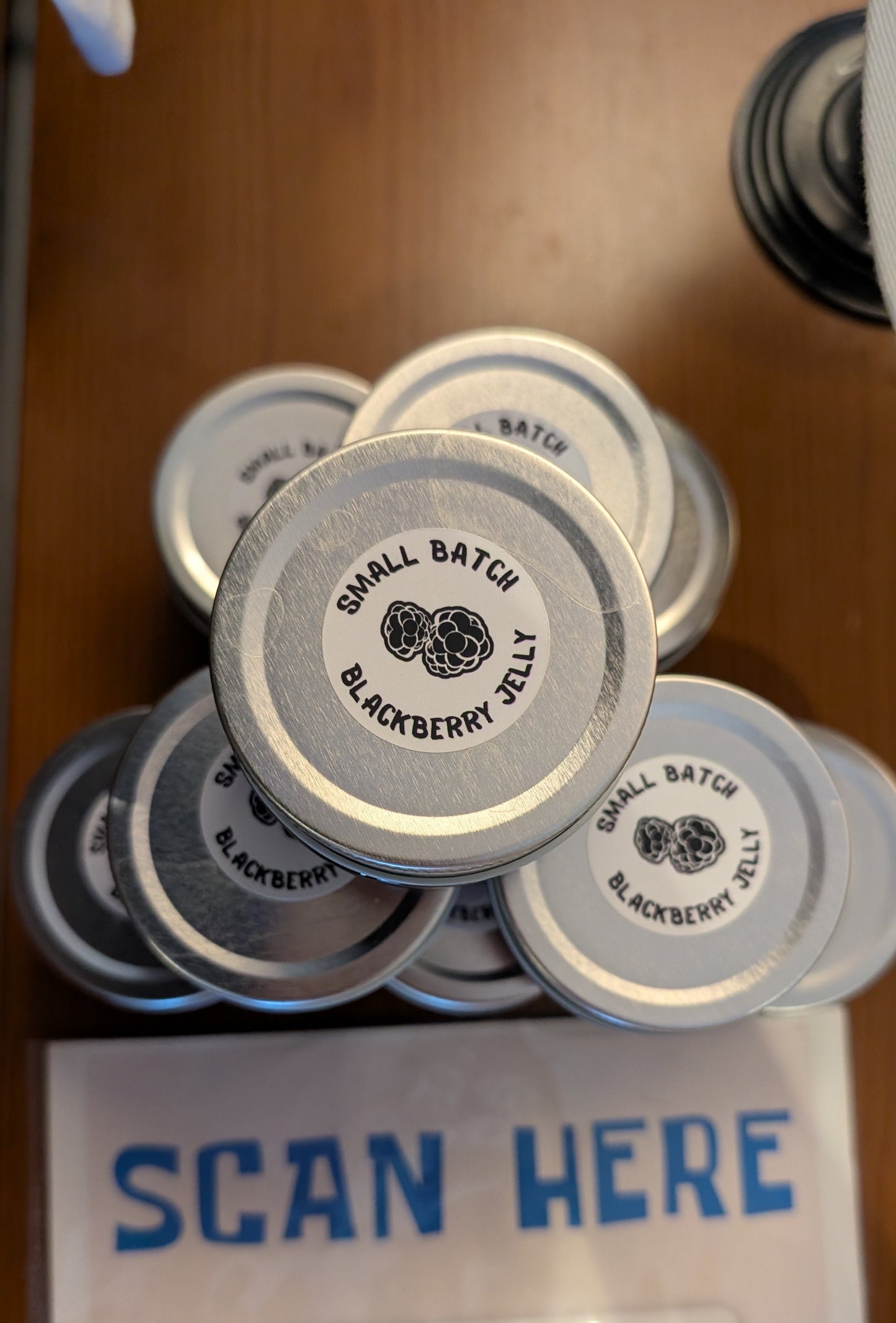 NEEDMOREJELLY Mini Travel Blackberry Jelly