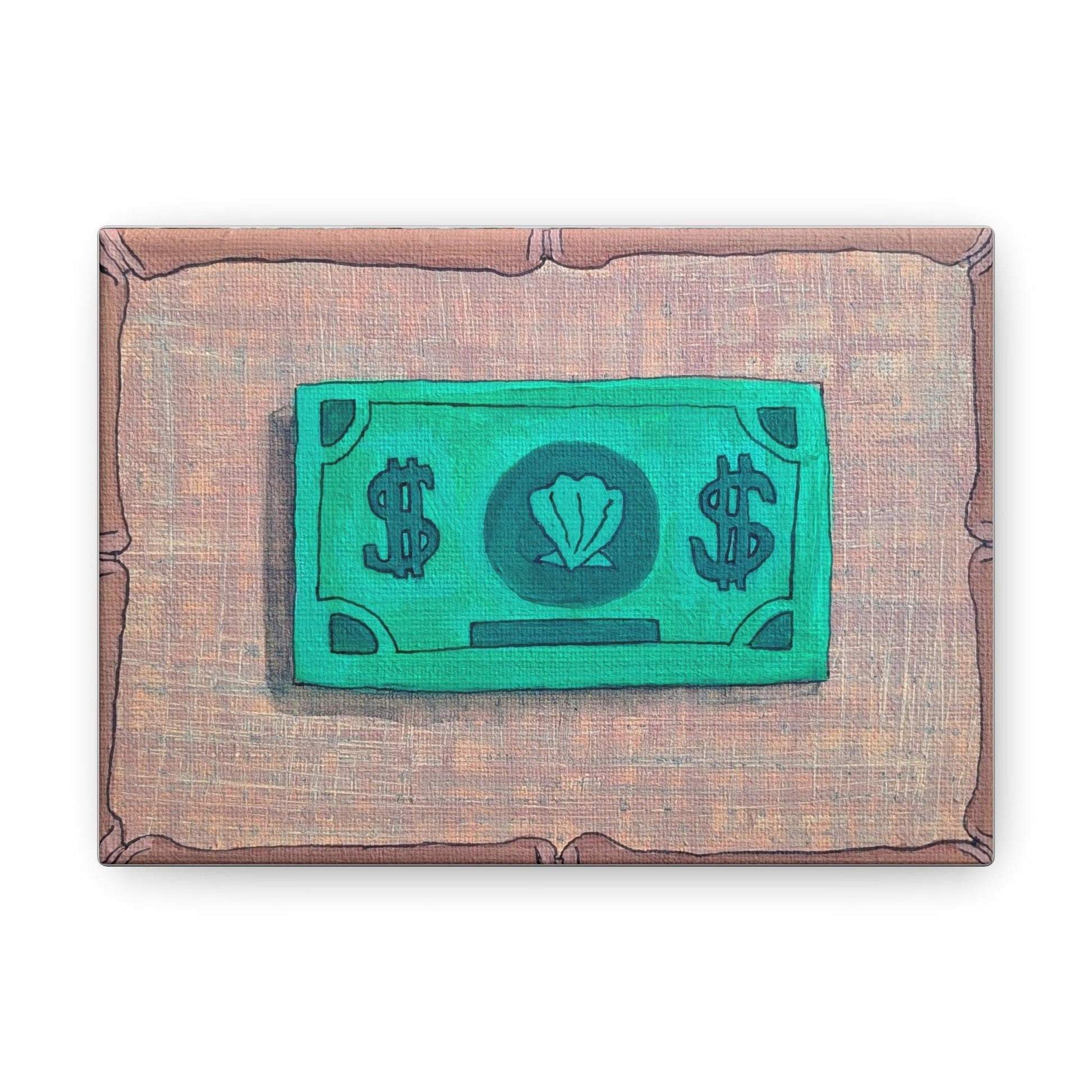 me first dollar - canvas print - JellyfishParty
