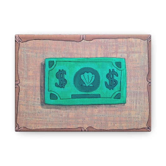 me first dollar - canvas print - JellyfishParty