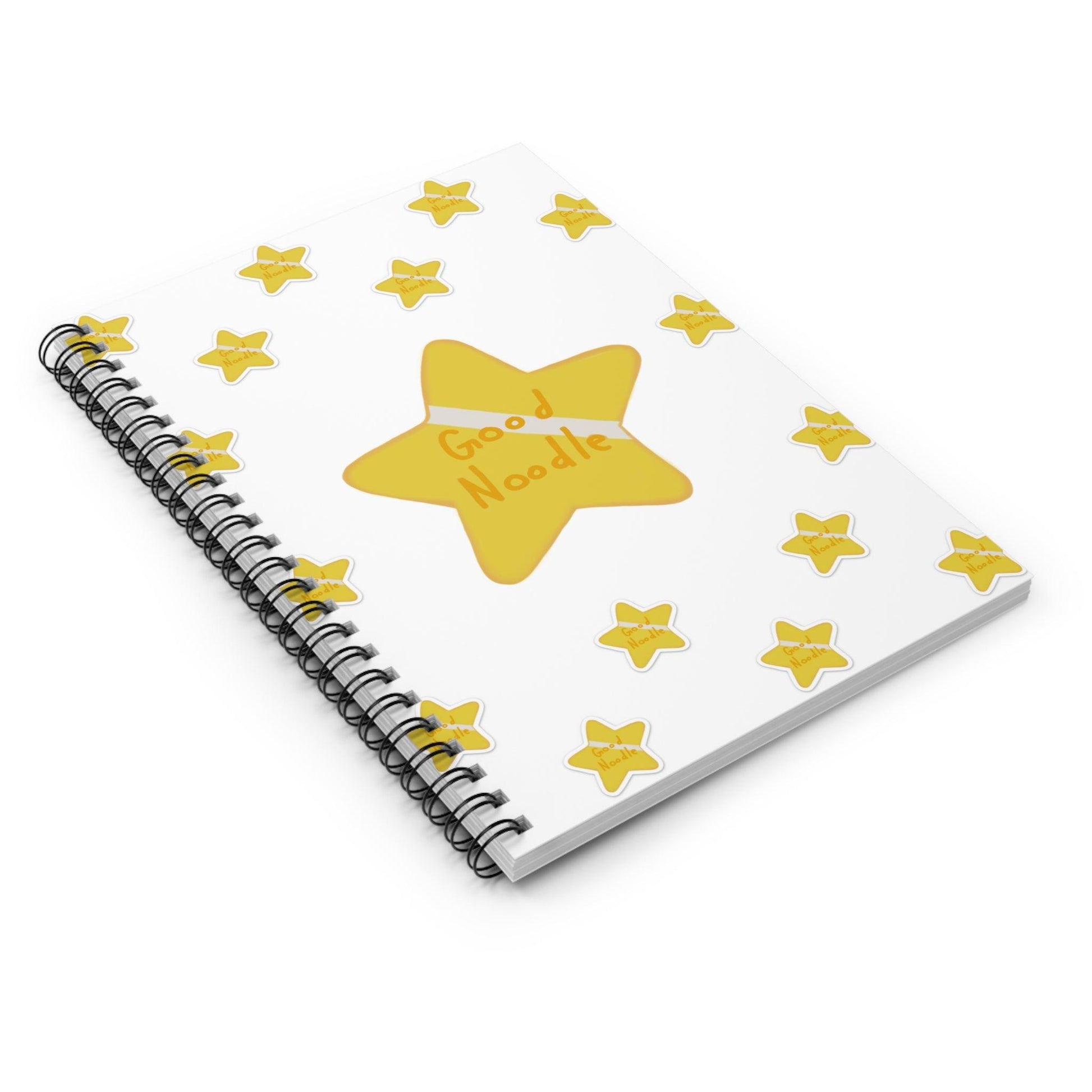 good noodle spiral notebook - ruled line - JellyfishParty