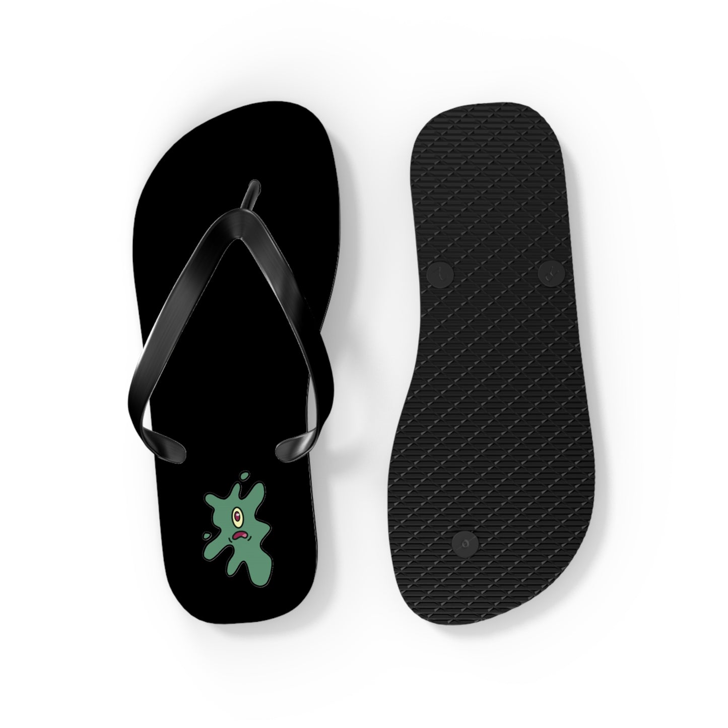 squished flip flops