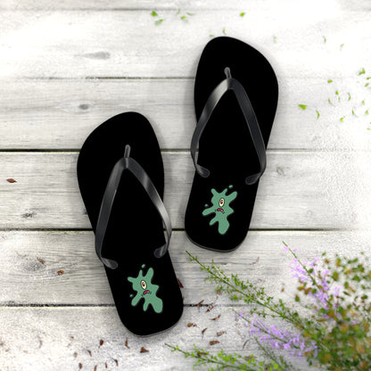 squished flip flops