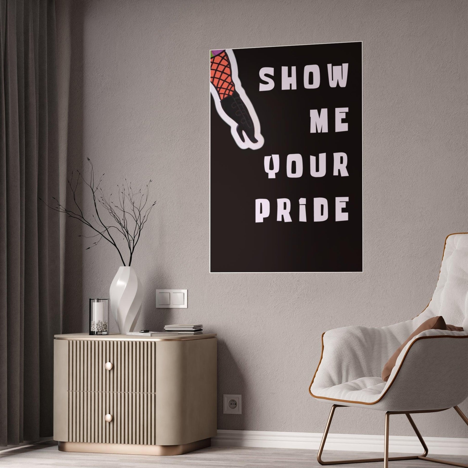 show me your pride poster - JellyfishParty