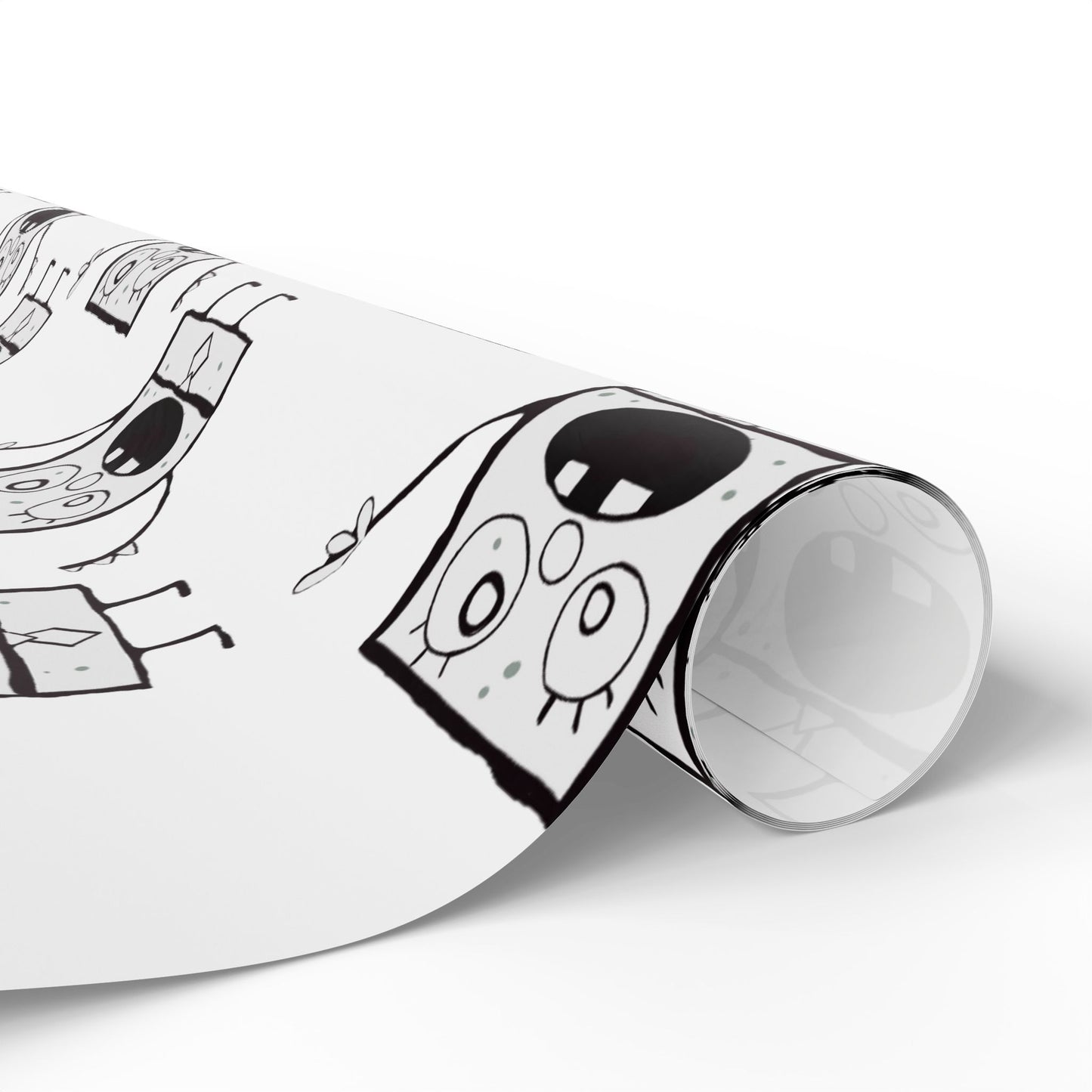 doodle wrapping paper