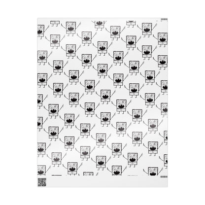 doodle wrapping paper