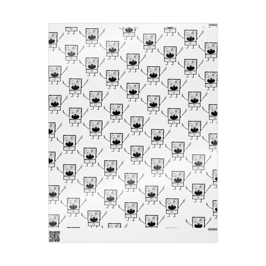 doodle wrapping paper