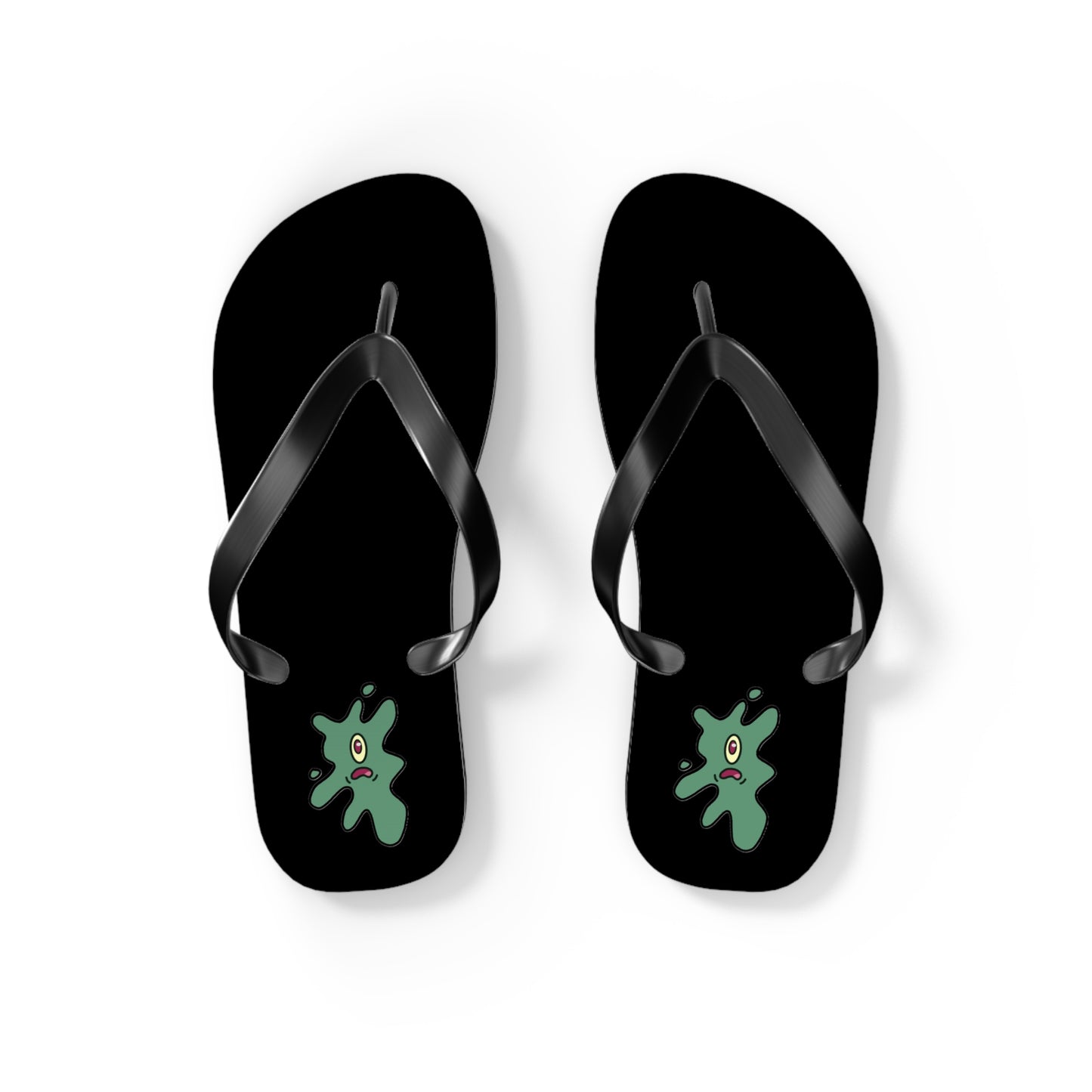 squished flip flops