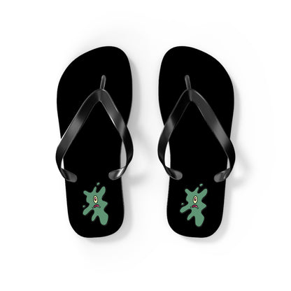 squished flip flops