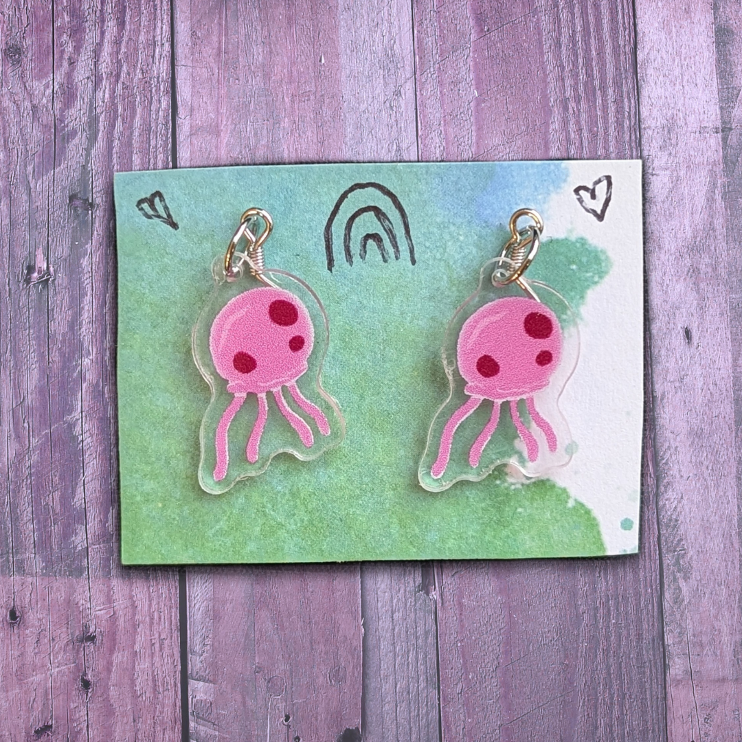 jellyfish earrings