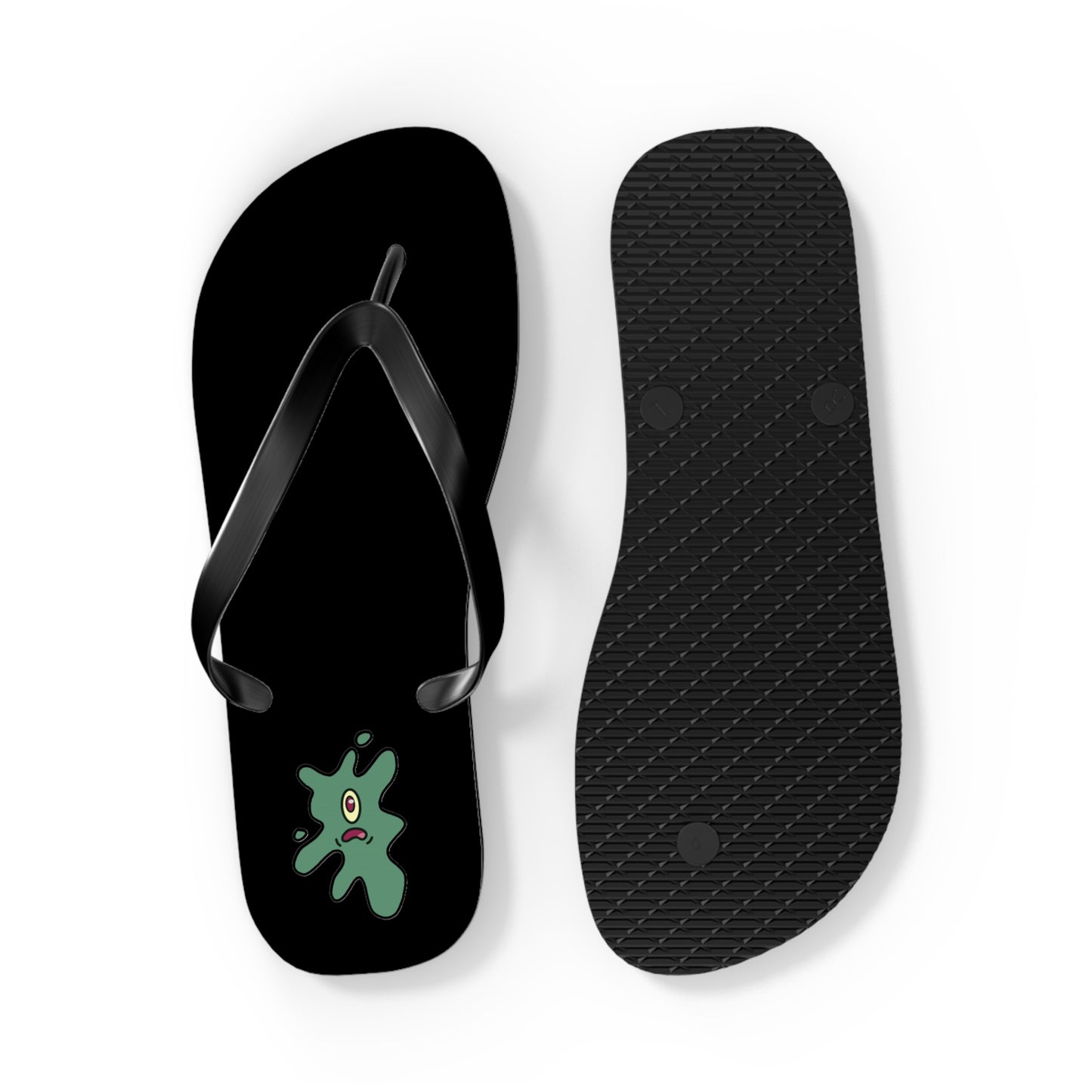squished flip flops