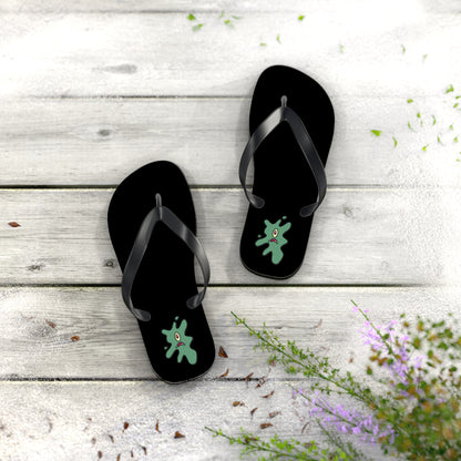 squished flip flops