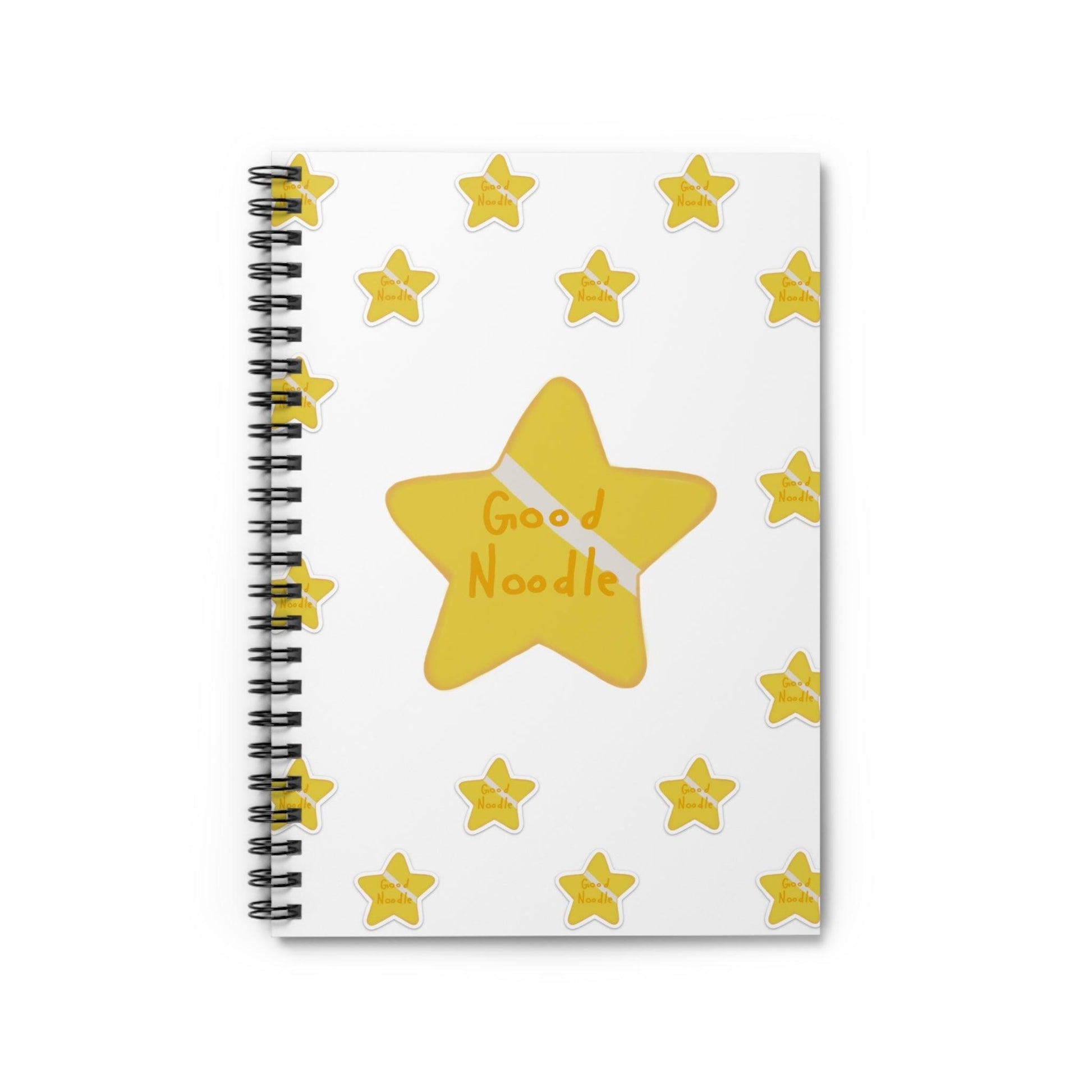 good noodle spiral notebook - ruled line - JellyfishParty