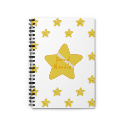good noodle spiral notebook - ruled line - JellyfishParty