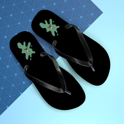 squished flip flops