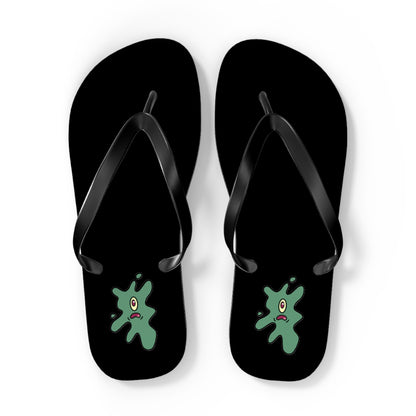 squished flip flops