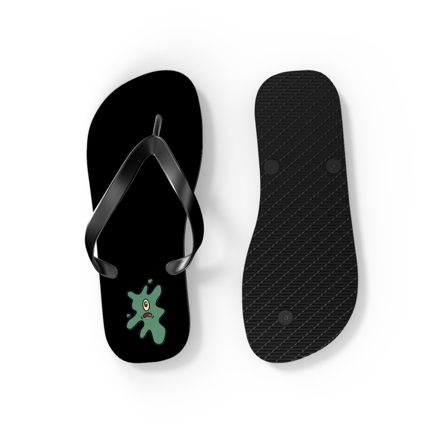 squished flip flops