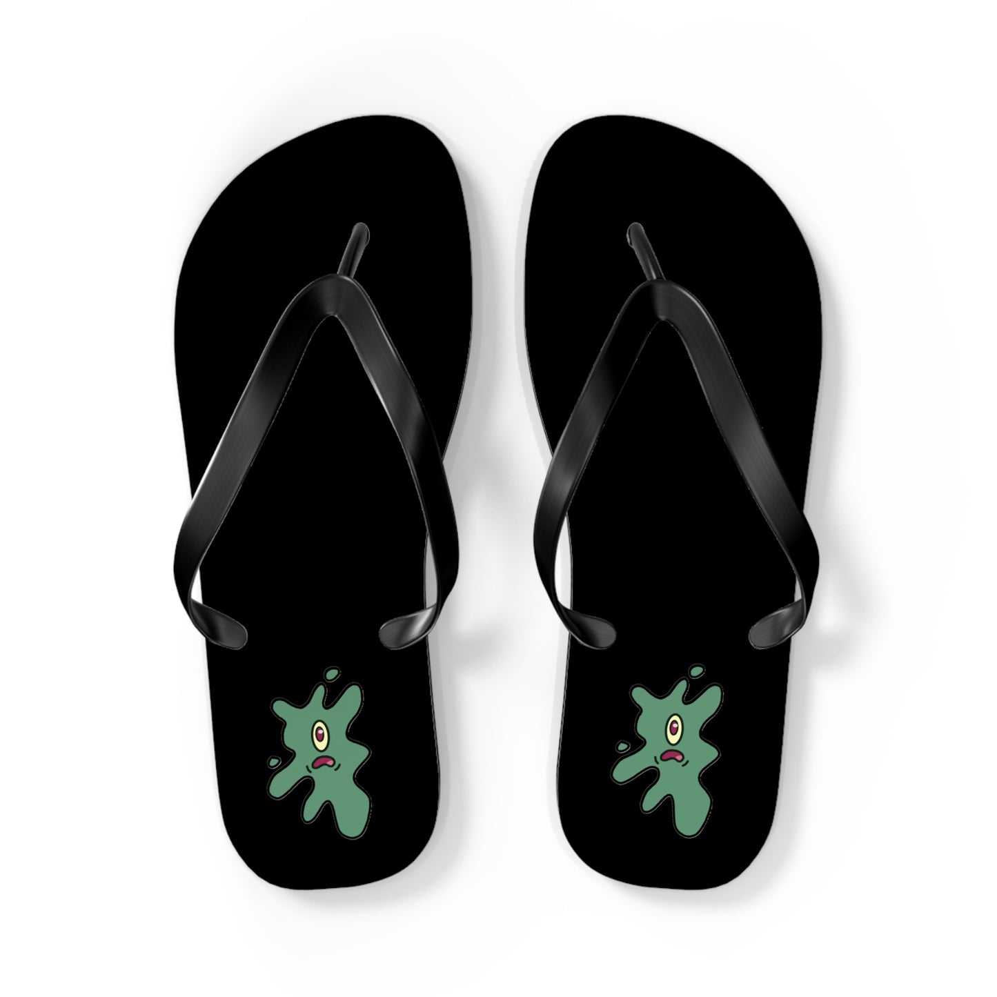 squished flip flops
