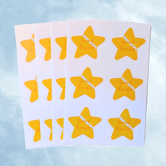 good noodle sticker sheet - JellyfishParty