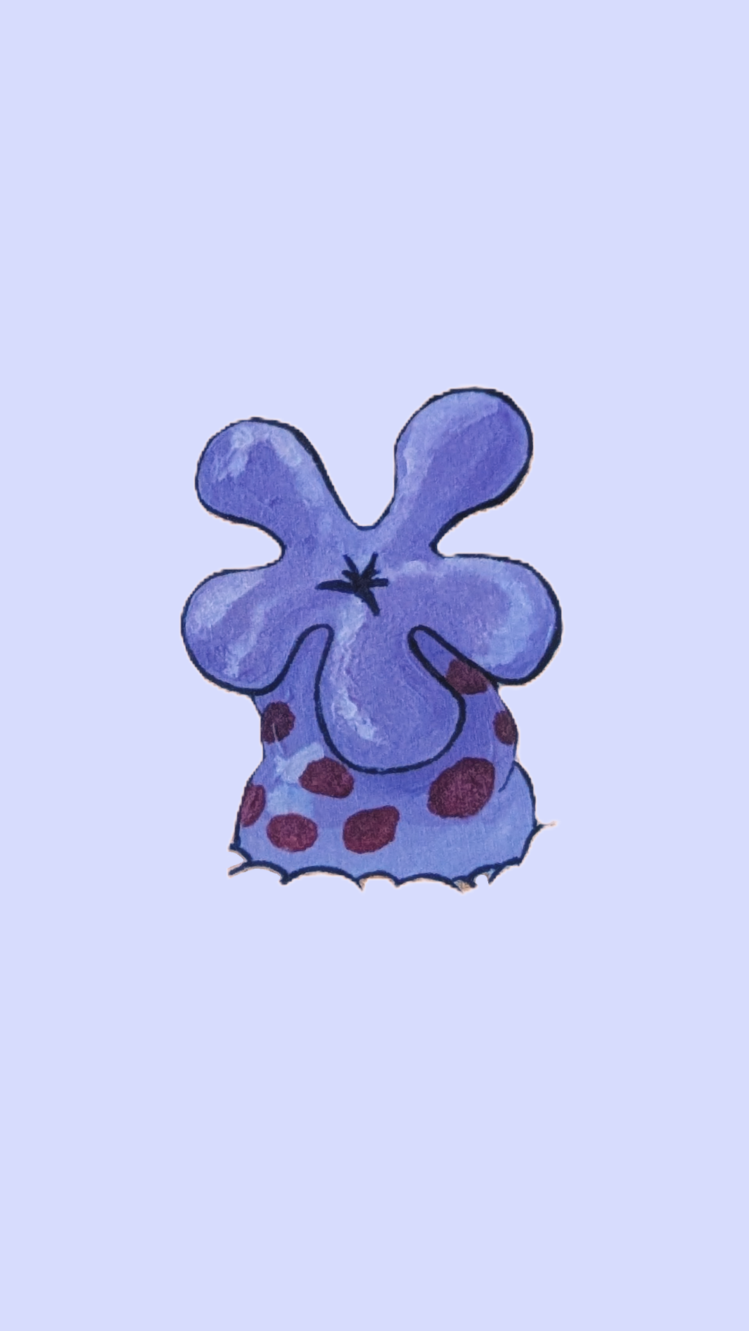 light purple coral flower design