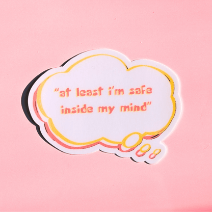 thought bubble sticker - JellyfishParty