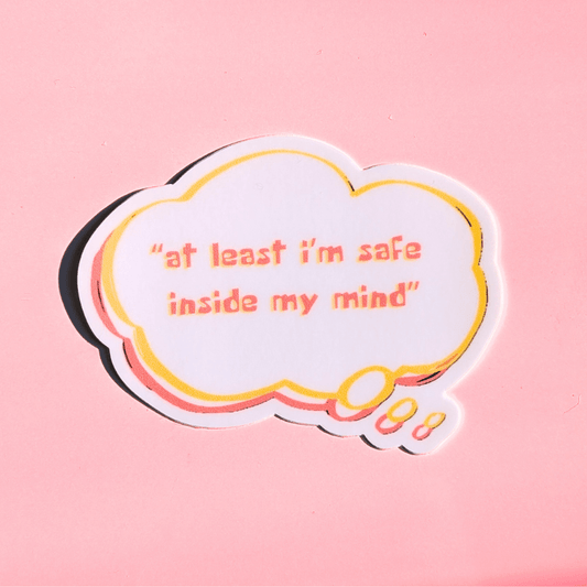 thought bubble sticker - JellyfishParty