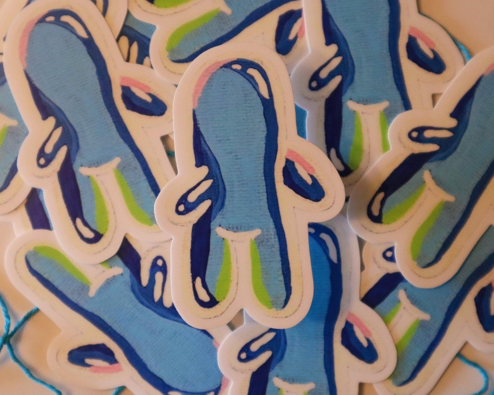 bubble bud vinyl sticker - JellyfishParty