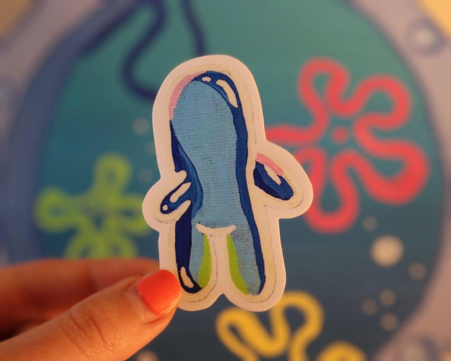 bubble bud vinyl sticker - JellyfishParty
