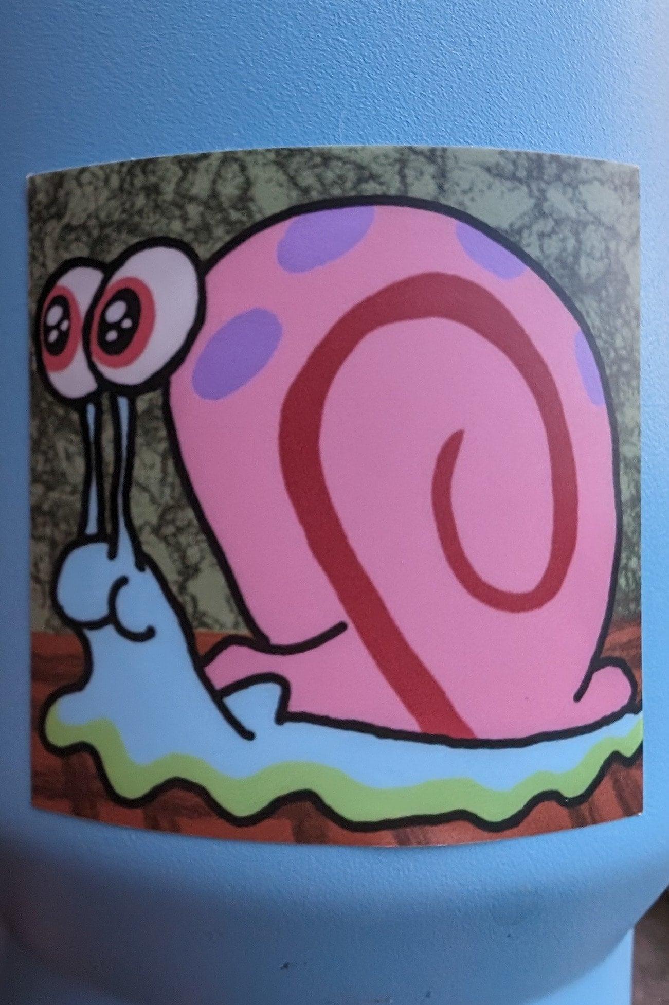 snail vinyl sticker - JellyfishParty