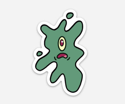 squished fridge magnet - JellyfishParty