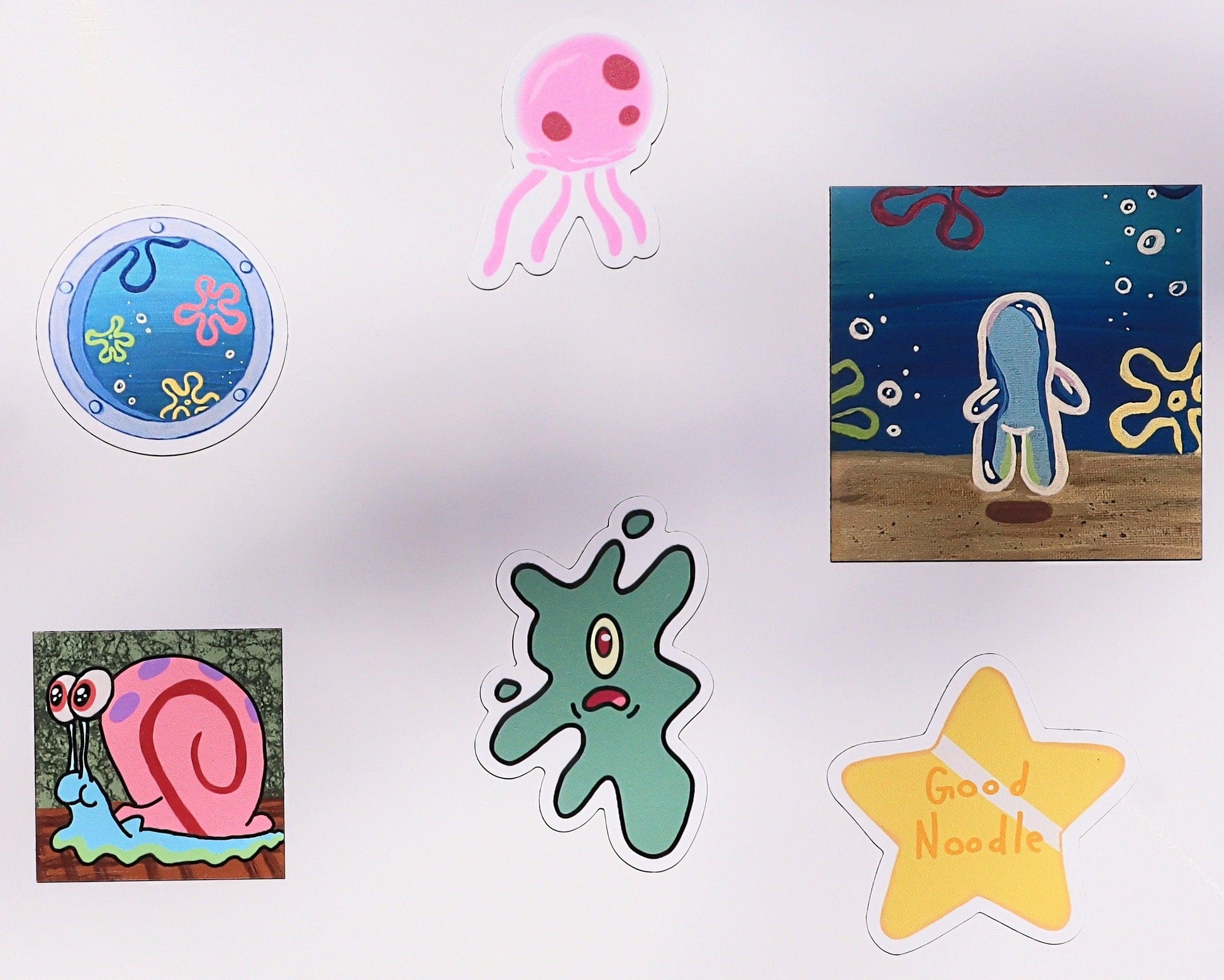 squished fridge magnet - JellyfishParty