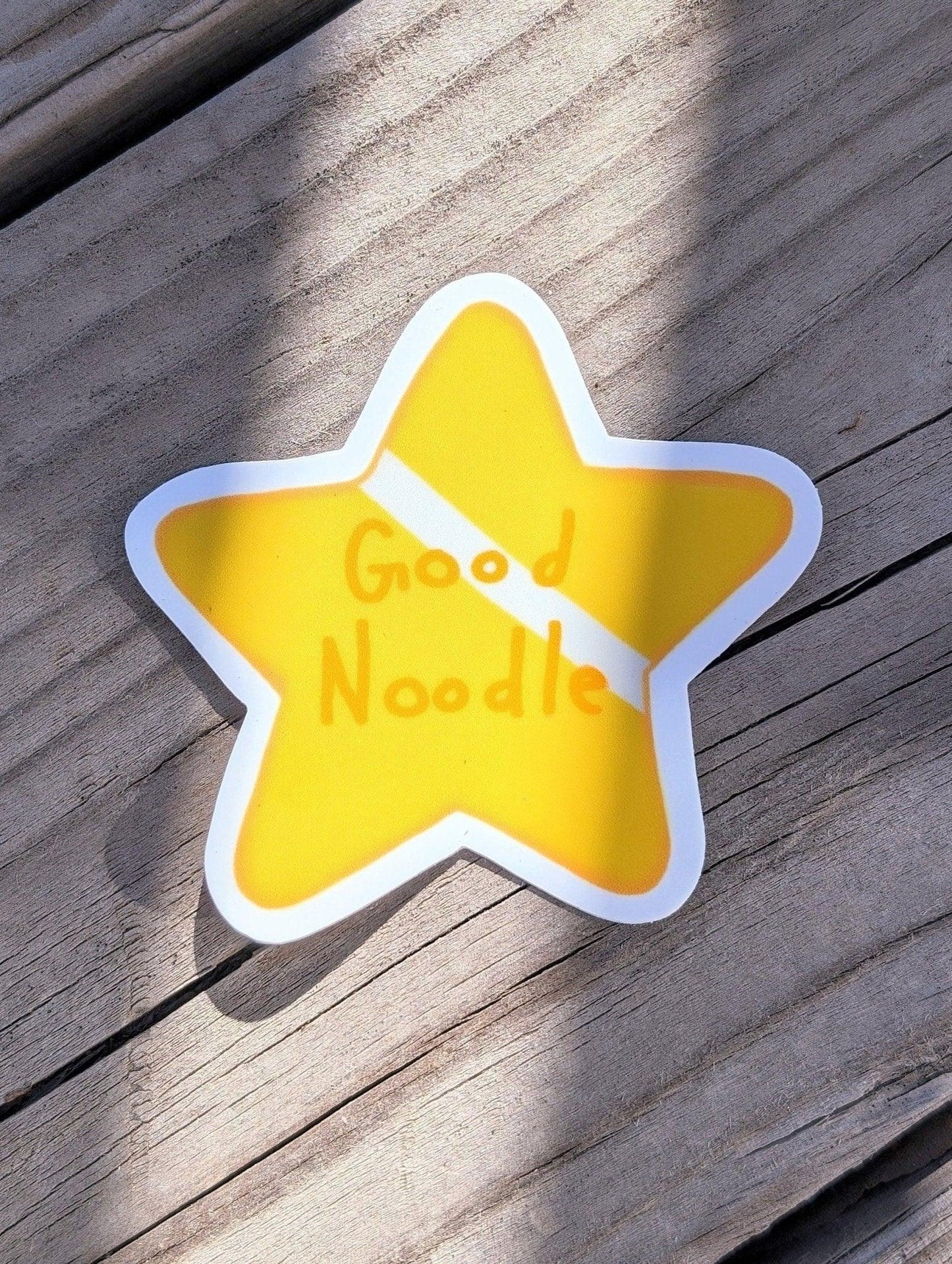 good noodle vinyl sticker - JellyfishParty