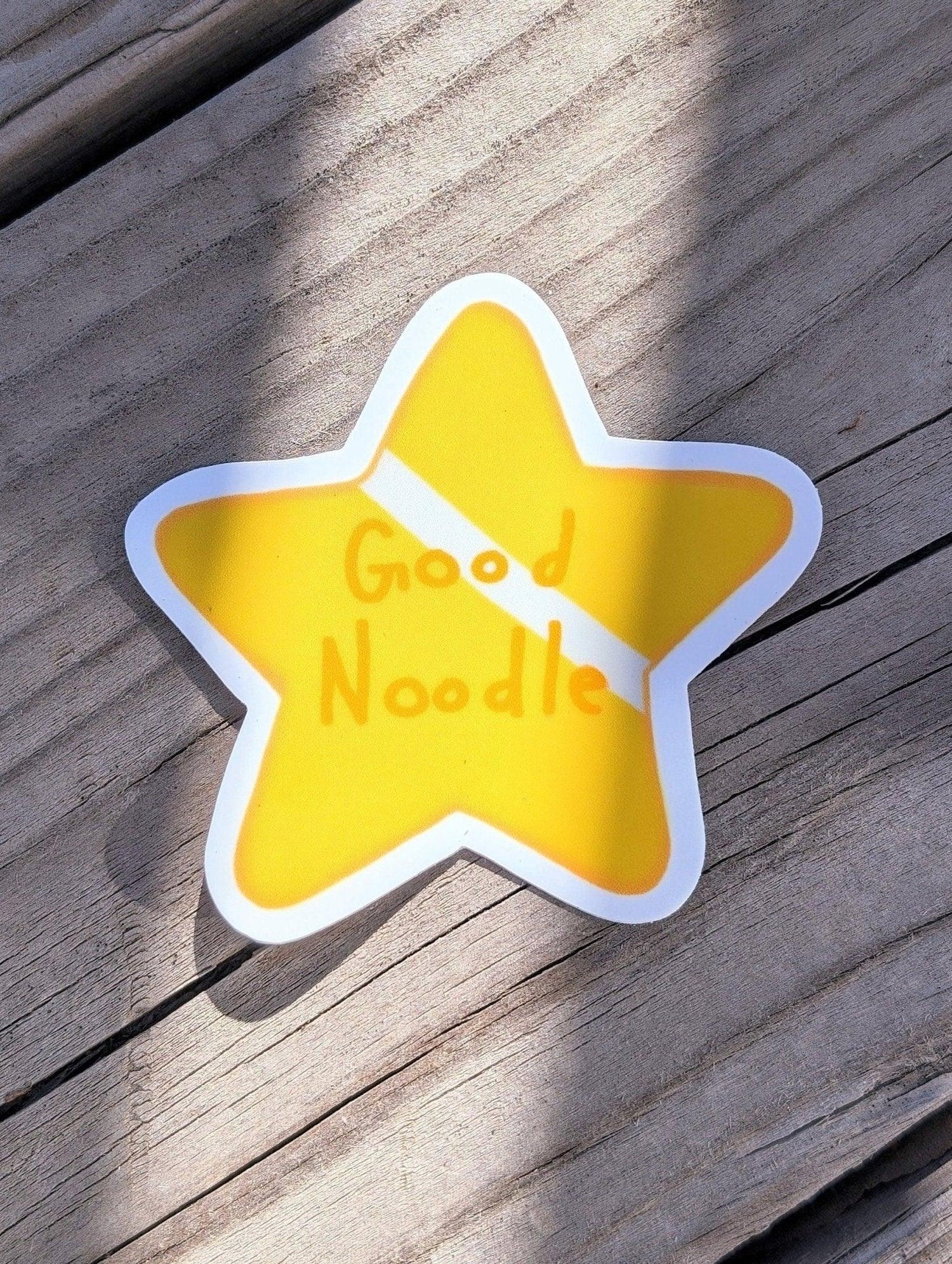 good noodle vinyl sticker - JellyfishParty