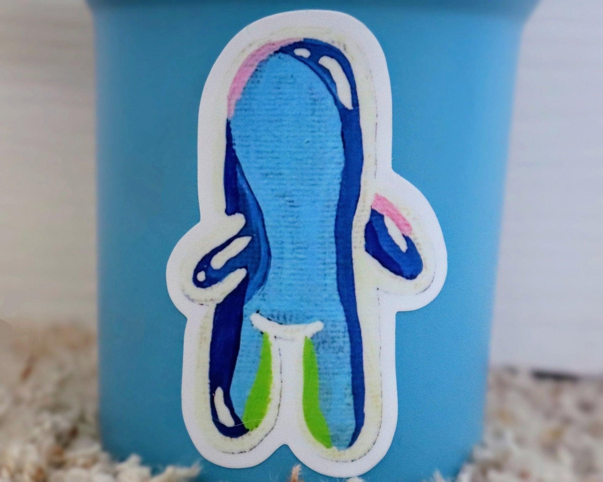 bubble bud vinyl sticker - JellyfishParty
