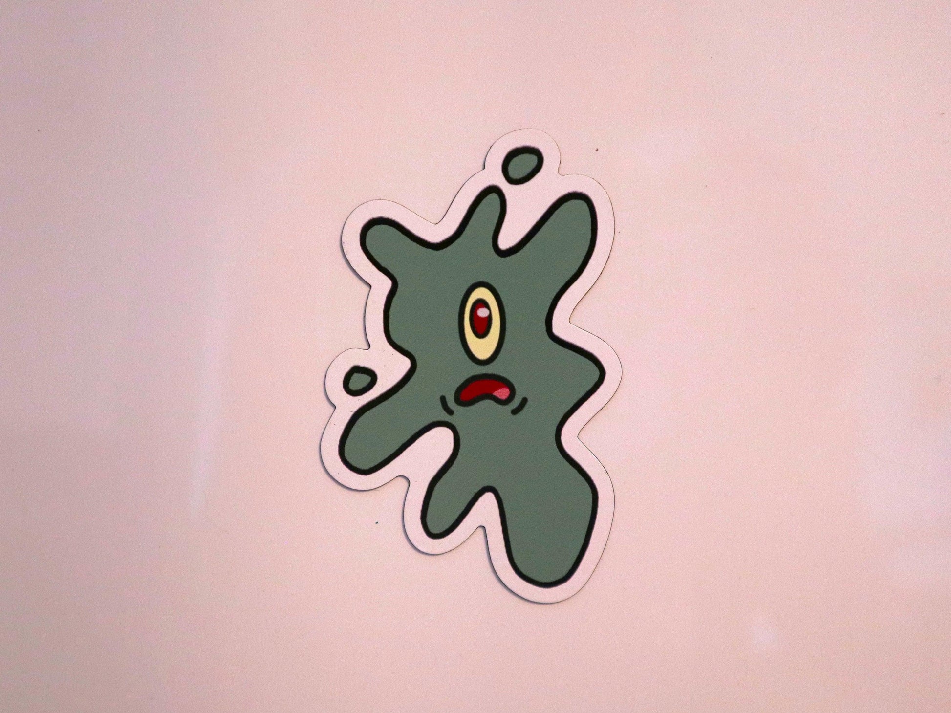 squished fridge magnet - JellyfishParty