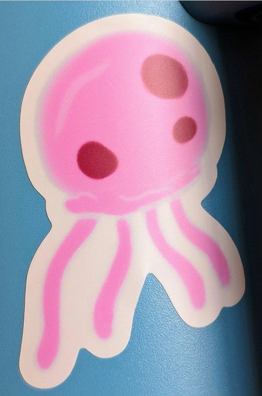 jellyfish vinyl sticker - JellyfishParty